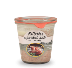 Rillettes de poulet rôti en...