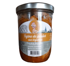 Tajine de poulet aux...