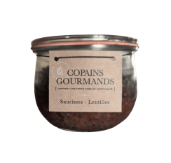 Saucisses lentilles Copains...