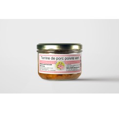 Terrine de porc poivre vert...