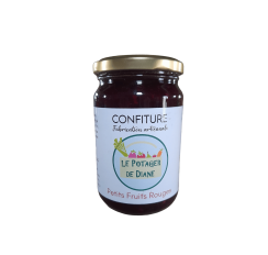 Confiture aux fruits rouges...