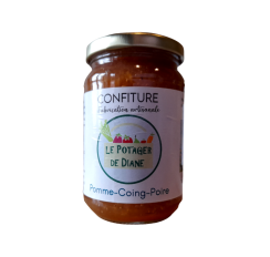 Confiture pommes, coings et...