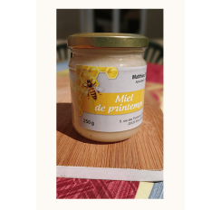 Miel de printemps crémeux...