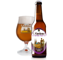 Bière artisanale ambrée...