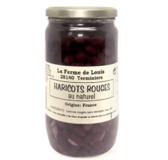 Haricots rouges au naturel...