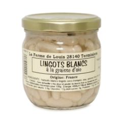 Lingots blancs à la graisse...