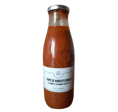 Soupe de haricots rouges à...