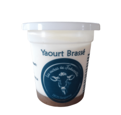 Yaourt brassé à la vanille...