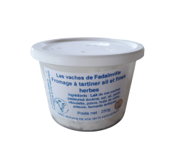 Fromage ail et fines herbes...