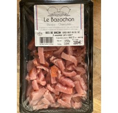 Dès de bacon fumés au sel...