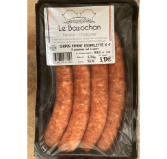Chipolatas au piment...